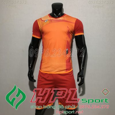 Mẫu áo bóng đá không logo hot 2020 màu cam