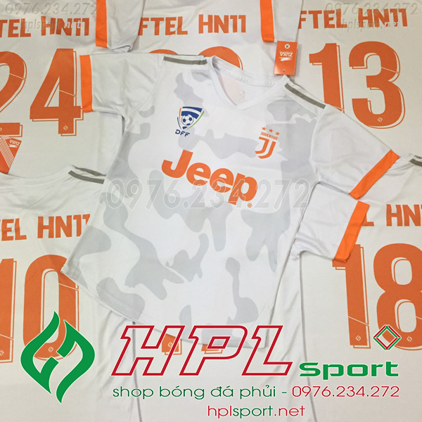Hình ảnh Font số áo bóng đá đẹp tại HPL Sport