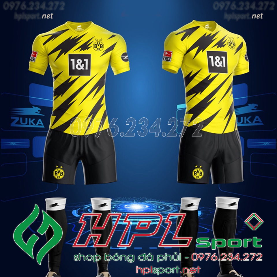 Hình ảnh Áo câu lạc bộ Dortmund tự thiết kế tại HPL Sport