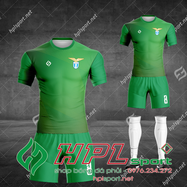 Mẫu áo bóng đá CLB Lazio màu xanh lá
