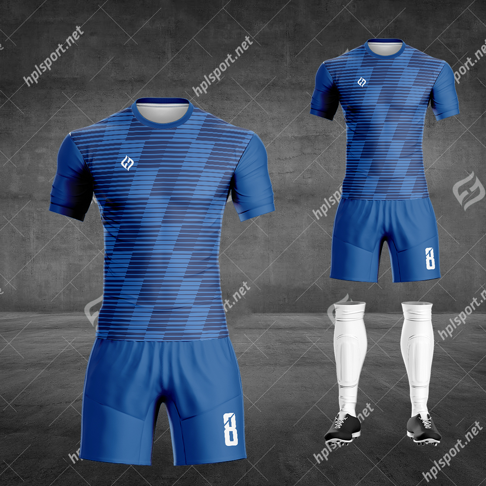 Hình ảnh Trang phục áo bóng đá tự thiết kế không logo của HPL Sport