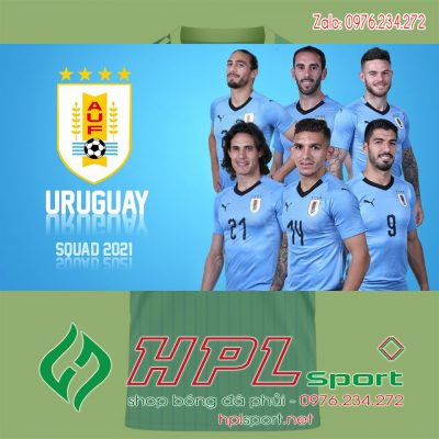Áo bóng đá Uruguay 2021