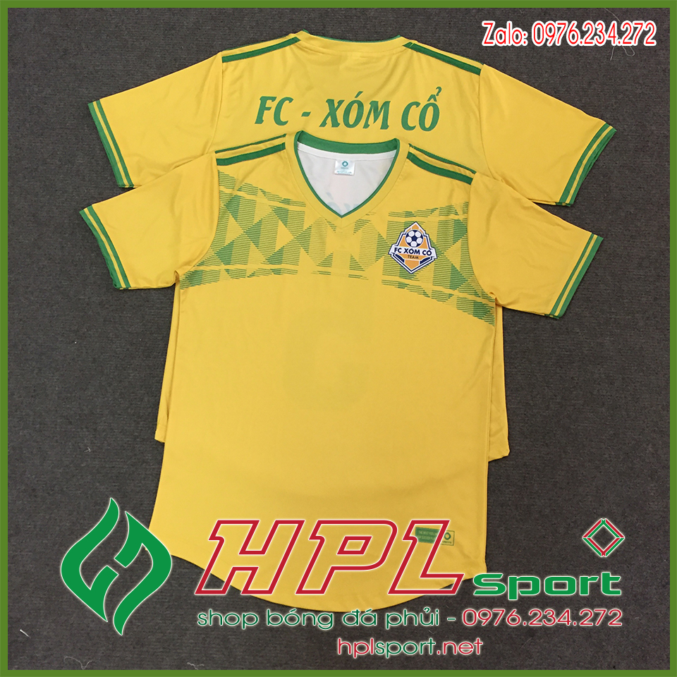 Hình ảnh Sản phẩm áo bóng đá tự thiết kế của HPL Sport. Hình ảnh rõ nét đảm bảo về mặt thẩm mỹ, chất lượng. 