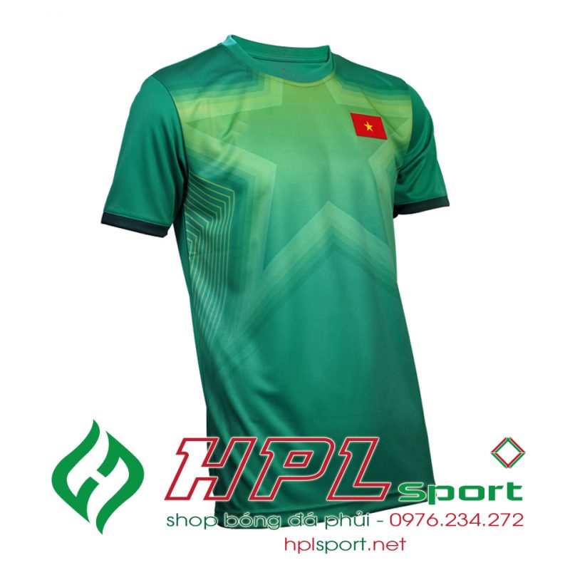 Áo thủ môn Việt Nam 2021 màu xanh đẹp