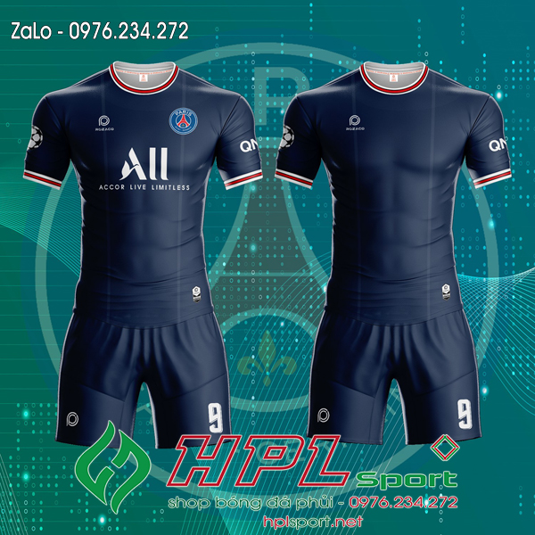Hình ảnh Trang phục thi đấu áo câu lạc bộ PSG tự thiết kế tại HPL Sport