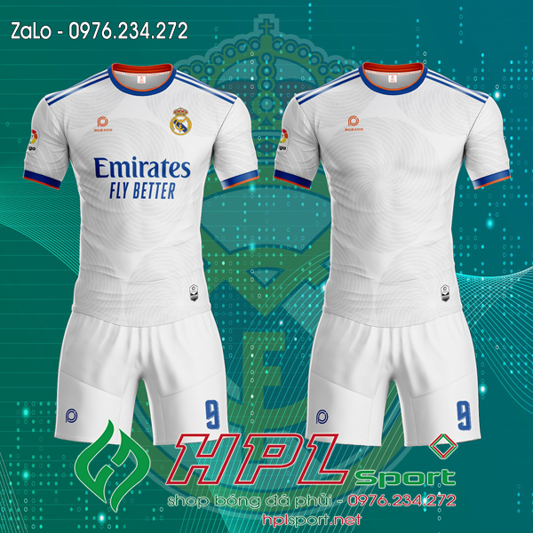 Hình ảnh Áo câu lạc bộ Real Madrid thiết kế tại HPL Sport