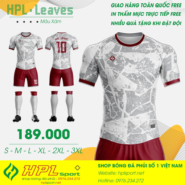 Hình ảnh Mẫu áo bóng đá tự thiết kế của HPL Sport chất lượng giá siêu hấp dẫn