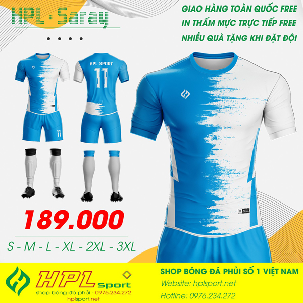 Hình ảnh Mẫu áo không logo tự thiết kế ấn tượng của HPL Sport