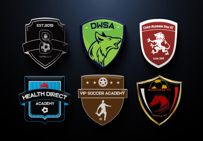 Hình ảnh Logo bóng đá tự thiết kế đẹp. Đỉnh cao sáng tạo đến từ các nhà thiết kế của HPL Sport.