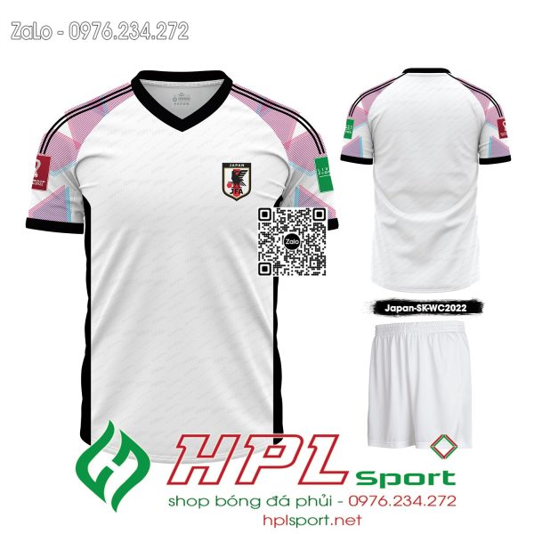 Mẫu áo đấu đội tuyển Nhật Bản sân khách