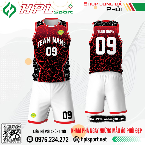 Quần áo bóng rổ thiết kế độc lạ
